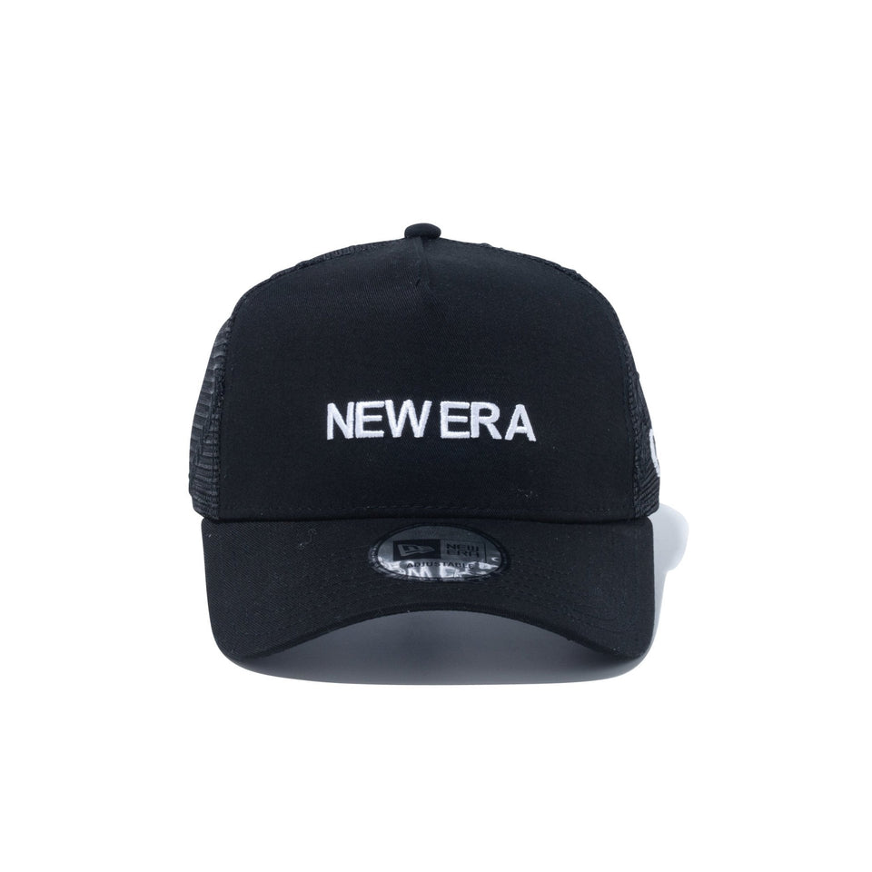 9FORTY A-Frame トラッカー Mesh Embroidery ブラック
