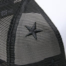 9FORTY A - Frame トラッカー Mesh Embroidery ボックスロゴ ウーブンパッチ ブラック/ホワイト - 14307475 - OSFM | NEW ERA ニューエラ公式オンラインストア