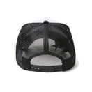 9FORTY A - Frame トラッカー Mesh Embroidery ボックスロゴ ウーブンパッチ ブラック/ホワイト - 14307475 - OSFM | NEW ERA ニューエラ公式オンラインストア