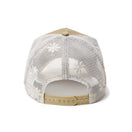 9FORTY A - Frame トラッカー Mesh Embroidery ボックスロゴ ウーブンパッチ ブリティッシュカーキ - 14307476 - OSFM | NEW ERA ニューエラ公式オンラインストア