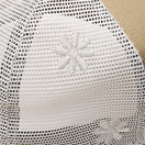 9FORTY A - Frame トラッカー Mesh Embroidery ボックスロゴ ウーブンパッチ ブリティッシュカーキ - 14307476 - OSFM | NEW ERA ニューエラ公式オンラインストア