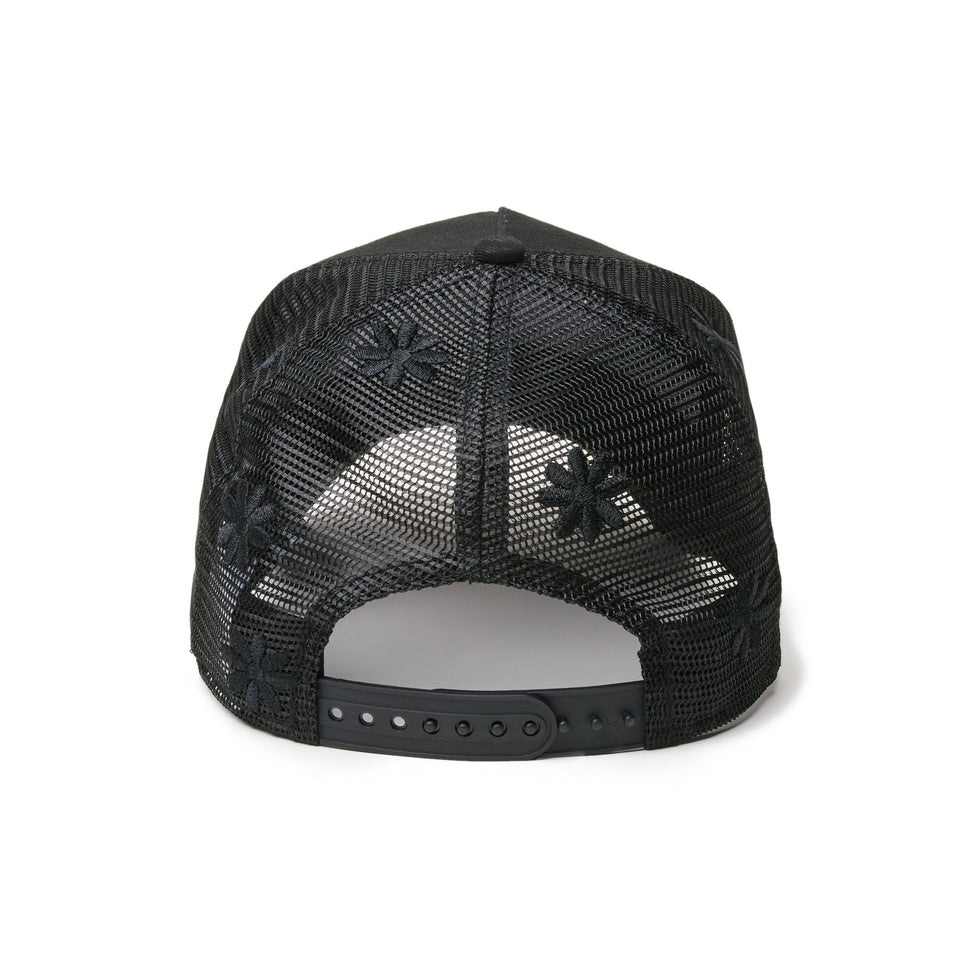 9FORTY A - Frame トラッカー Mesh Embroidery ボックスロゴ ウーブンパッチ ブラック - 14307477 - OSFM | NEW ERA ニューエラ公式オンラインストア