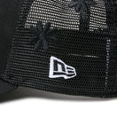 9FORTY A - Frame トラッカー Mesh Embroidery ボックスロゴ ウーブンパッチ ブラック - 14307477 - OSFM | NEW ERA ニューエラ公式オンラインストア