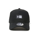 9FORTY A - Frame トラッカー Mesh Embroidery ボックスロゴ ウーブンパッチ ブラック - 14307477 - OSFM | NEW ERA ニューエラ公式オンラインストア