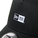 9FORTY A - Frame トラッカー Mesh Embroidery ボックスロゴ ウーブンパッチ ブラック - 14307477 - OSFM | NEW ERA ニューエラ公式オンラインストア