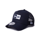 【ゴルフ】9FORTY A - Frame トラッカー Mesh Embroidery ボックスロゴ ネイビー - 14391377 - OSFM | NEW ERA ニューエラ公式オンラインストア