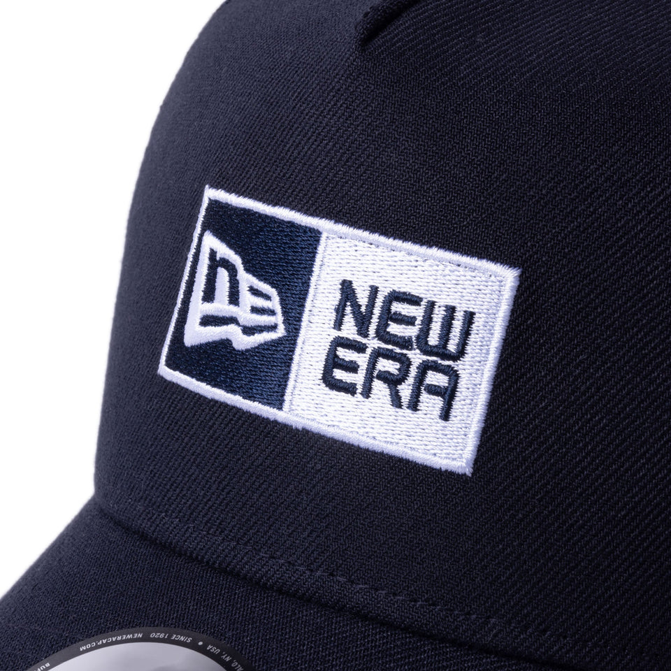 【ゴルフ】9FORTY A - Frame トラッカー Mesh Embroidery ボックスロゴ ネイビー - 14391377 - OSFM | NEW ERA ニューエラ公式オンラインストア