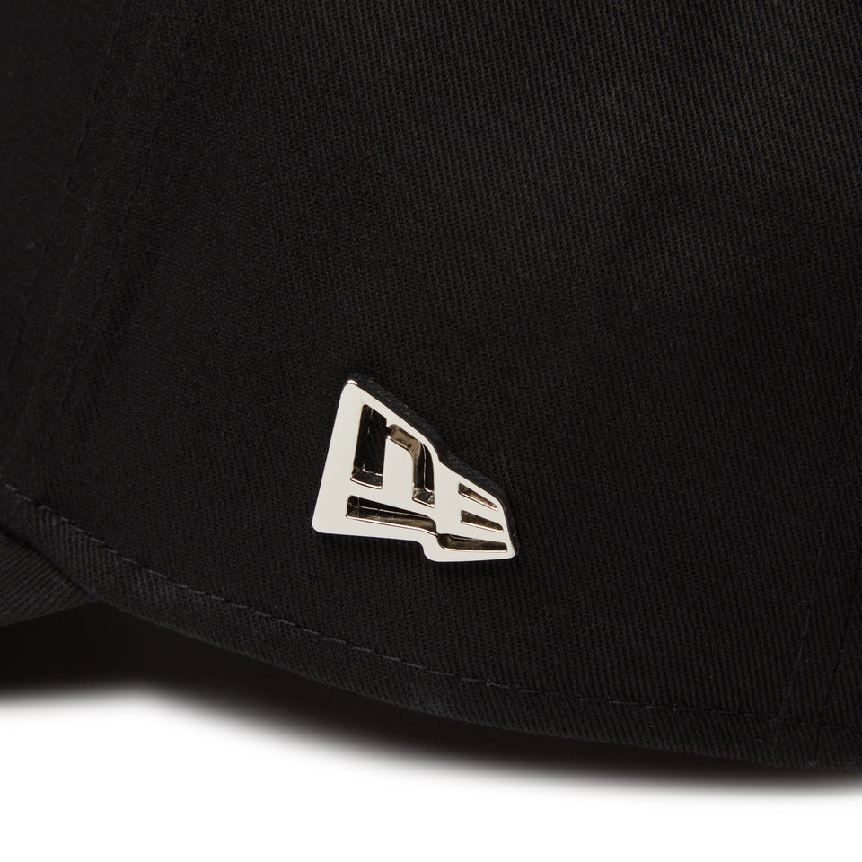 9FORTY A - Frame Metal Flag ブラック ウーブンパッチ ブラック × シルバー - 14388669 - OSFM | NEW ERA ニューエラ公式オンラインストア
