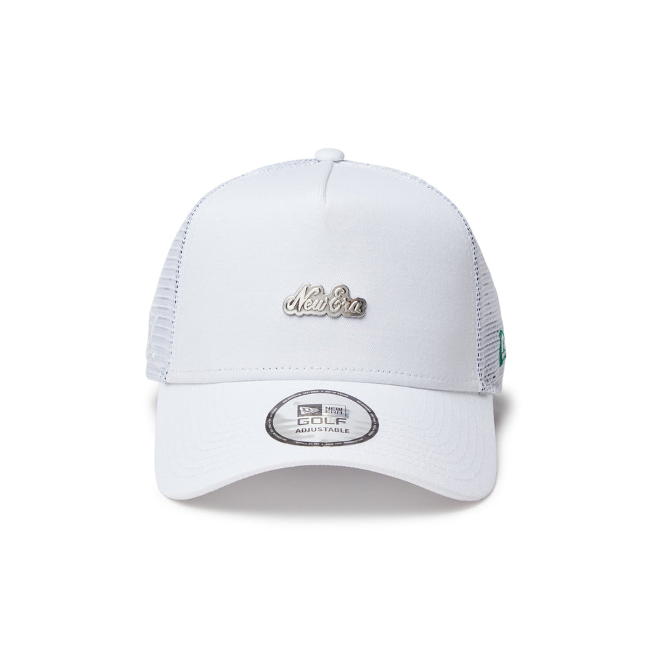 【ゴルフ】9FORTY A - Frame トラッカー Metal Logo ホワイト - 14391355 - OSFM | NEW ERA ニューエラ公式オンラインストア