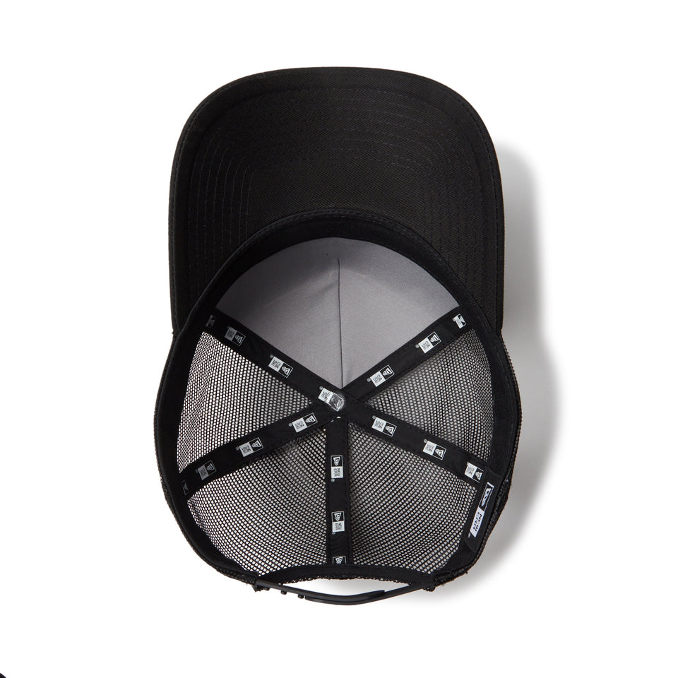 【ゴルフ】9FORTY A - Frame トラッカー Metal Logo ブラック - 14391357 - OSFM | NEW ERA ニューエラ公式オンラインストア