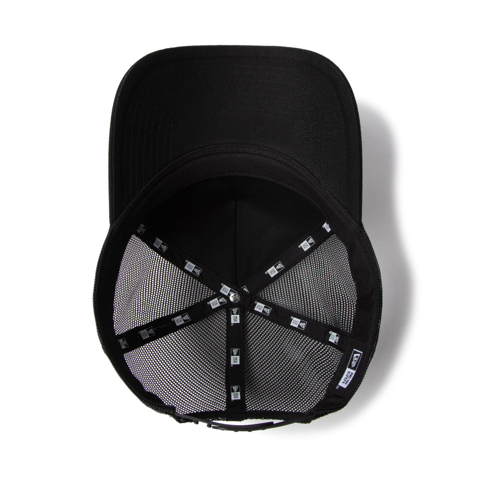 9FORTY A - Frame トラッカー Metal Plate ブラック × ゴールド - 14388622 - OSFM | NEW ERA ニューエラ公式オンラインストア