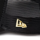 9FORTY A - Frame トラッカー Metal Plate ブラック × ゴールド - 14388622 - OSFM | NEW ERA ニューエラ公式オンラインストア