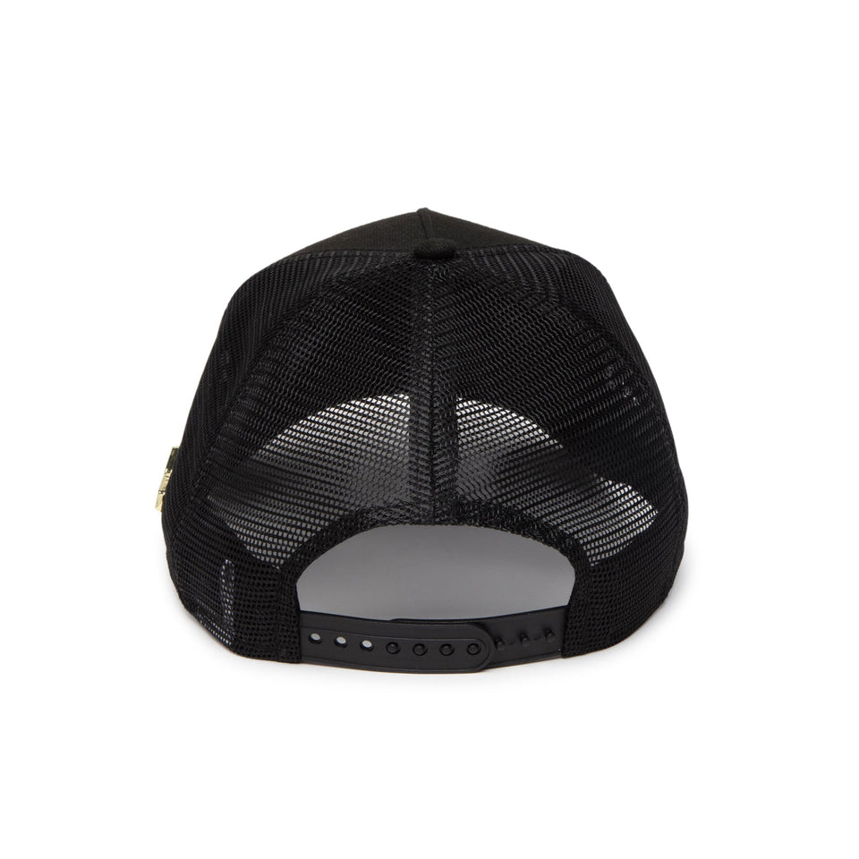 9FORTY A - Frame トラッカー Metal Plate ブラック × ゴールド - 14388622 - OSFM | NEW ERA ニューエラ公式オンラインストア