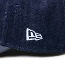 9FORTY A - Frame MLB Denim 2 - Tone テキサス・レンジャーズ インディゴデニム ネイビースウェードバイザー - 14307509 - OSFM | NEW ERA ニューエラ公式オンラインストア