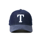 9FORTY A - Frame MLB Denim 2 - Tone テキサス・レンジャーズ インディゴデニム ネイビースウェードバイザー - 14307509 - OSFM | NEW ERA ニューエラ公式オンラインストア