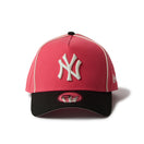 9FORTY A - Frame MLB Piping 2Tone ニューヨーク・ヤンキース コーラル/ブラック - 14667879 - OSFM | NEW ERA ニューエラ公式オンラインストア