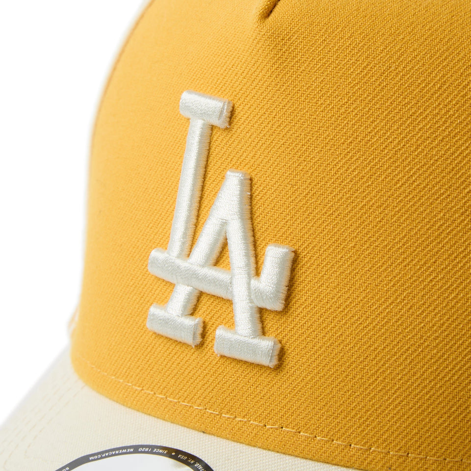 9FORTY A - Frame MLB Piping 2Tone ロサンゼルス・ドジャース Aゴールド/クローム - 14667880 - OSFM | NEW ERA ニューエラ公式オンラインストア