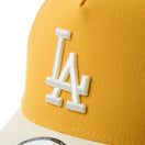 9FORTY A - Frame MLB Piping 2Tone ロサンゼルス・ドジャース Aゴールド/クローム - 14667880 - OSFM | NEW ERA ニューエラ公式オンラインストア