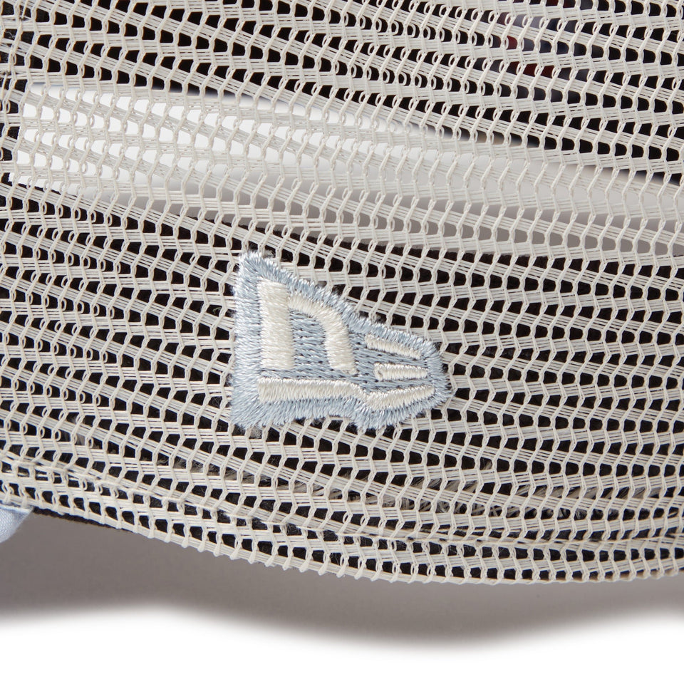 9FORTY A - Frame トラッカー MLB Typewriter ピッツバーグ・パイレーツ スカイブルー/クロームホワイト - 14388613 - OSFM | NEW ERA ニューエラ公式オンラインストア
