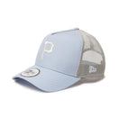 9FORTY A - Frame トラッカー MLB Typewriter ピッツバーグ・パイレーツ スカイブルー/クロームホワイト - 14388613 - OSFM | NEW ERA ニューエラ公式オンラインストア