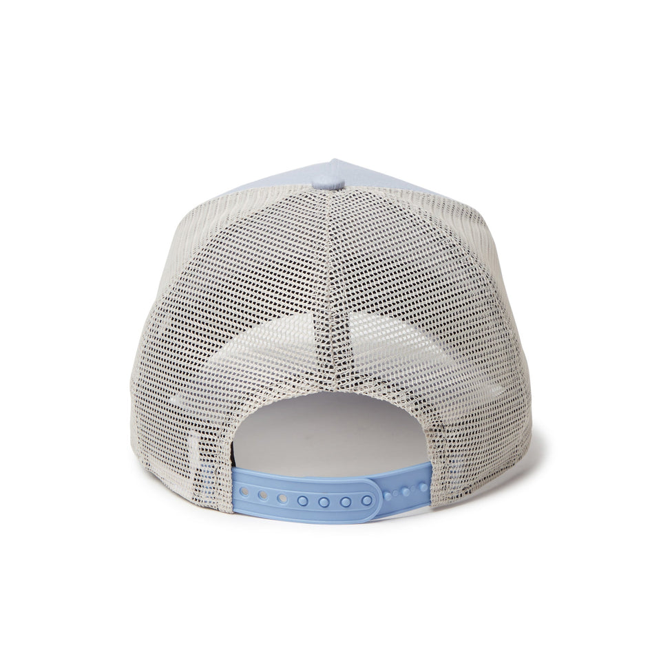 9FORTY A - Frame トラッカー MLB Typewriter ピッツバーグ・パイレーツ スカイブルー/クロームホワイト - 14388613 - OSFM | NEW ERA ニューエラ公式オンラインストア