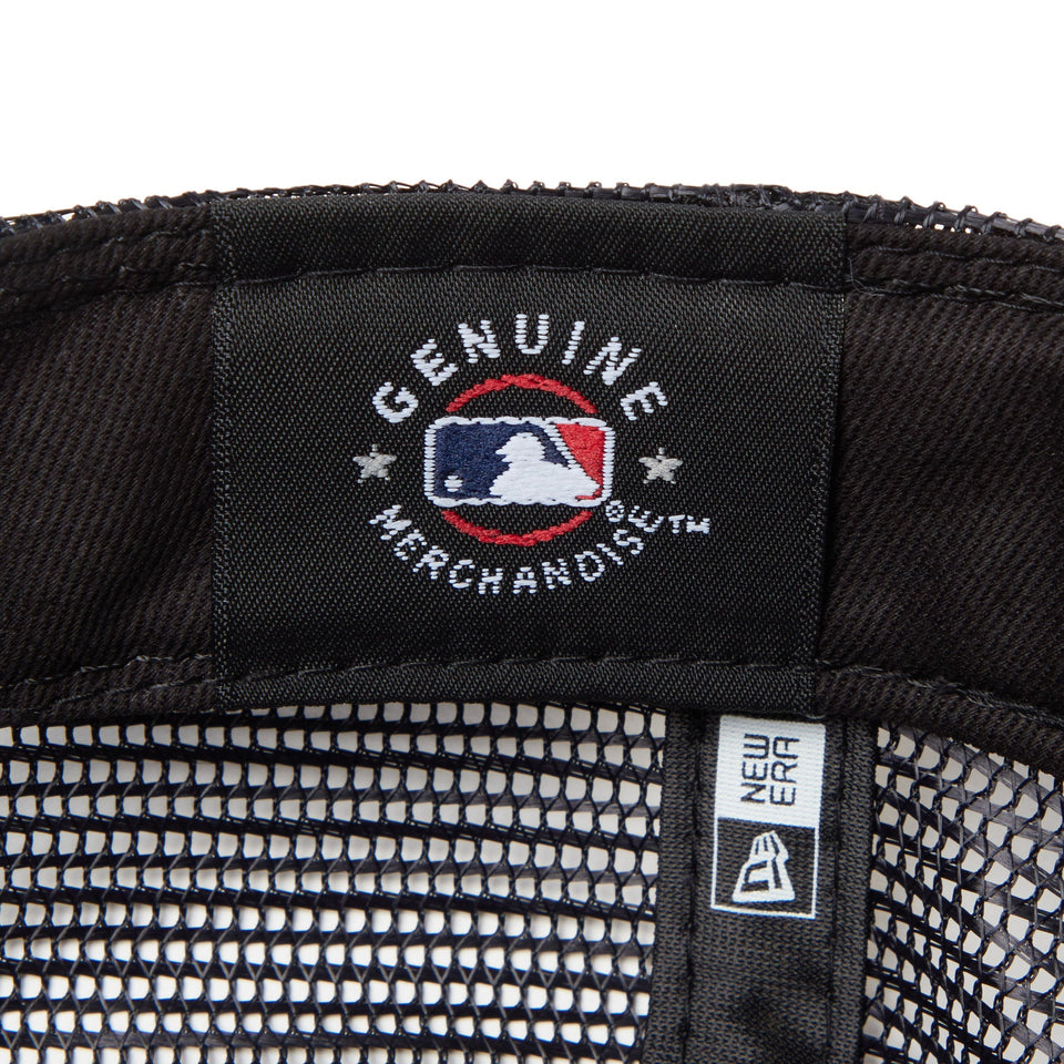 9FORTY A - Frame トラッカー MLB Typewriter デトロイト・タイガース ネイビー/クロームホワイト - 14388616 - OSFM | NEW ERA ニューエラ公式オンラインストア