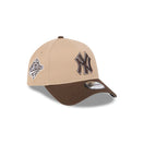9FORTY A - Frame MLB World Series ニューヨーク・ヤンキース キャメル × ウォルナット - 14628820 - OSFM | NEW ERA ニューエラ公式オンラインストア