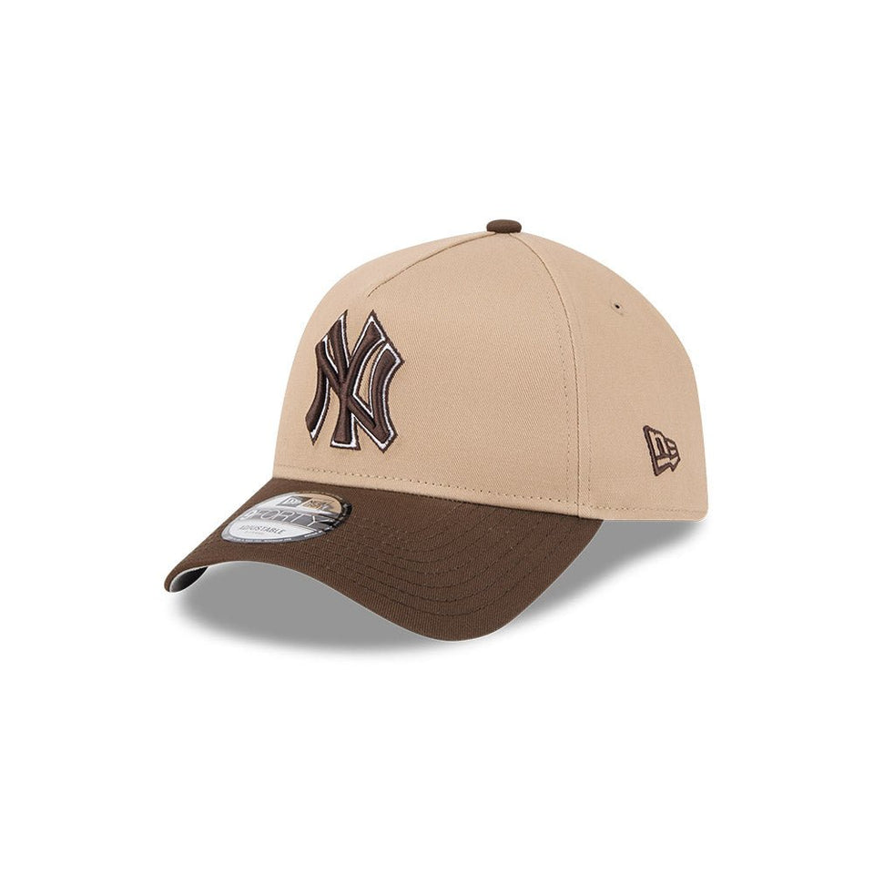 9FORTY A - Frame MLB World Series ニューヨーク・ヤンキース キャメル × ウォルナット - 14628820 - OSFM | NEW ERA ニューエラ公式オンラインストア