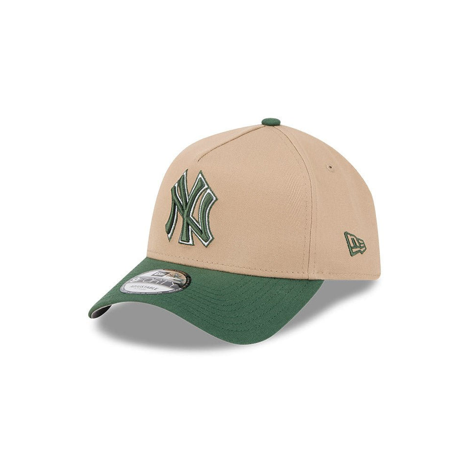 9FORTY A - Frame MLB World Series ニューヨーク・ヤンキース キャメル × グリーン - 14628821 - OSFM | NEW ERA ニューエラ公式オンラインストア