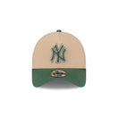 9FORTY A - Frame MLB World Series ニューヨーク・ヤンキース キャメル × グリーン - 14628821 - OSFM | NEW ERA ニューエラ公式オンラインストア