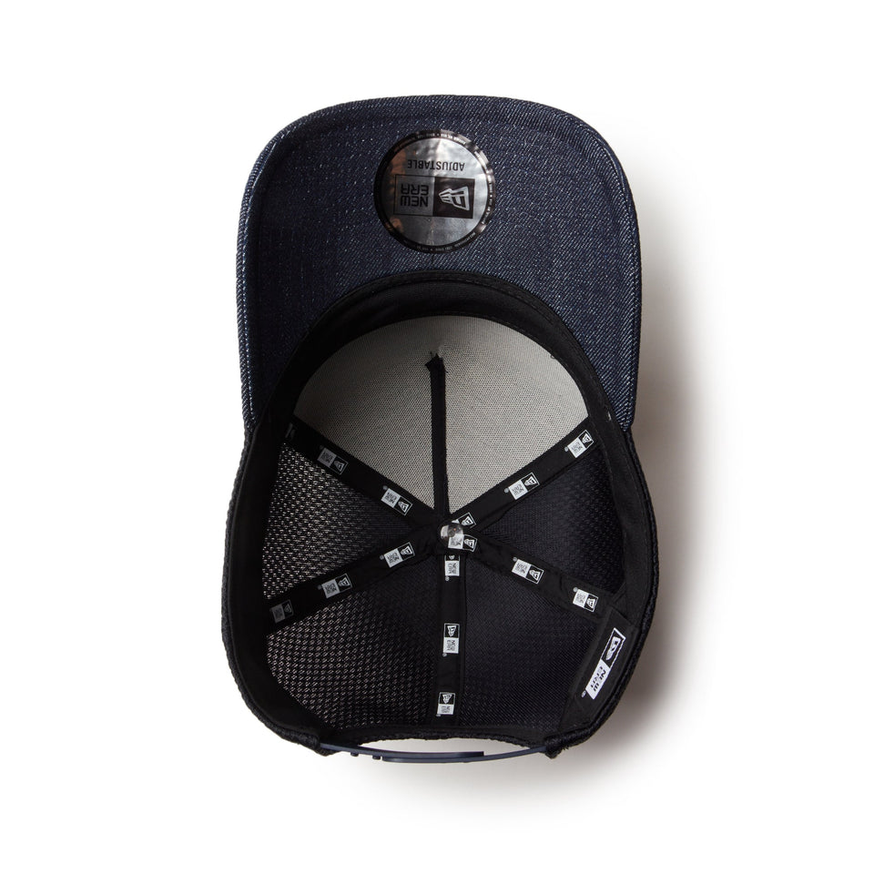 9FORTY A - Frame トラッカー Mountain Logo Spacer Mesh インディゴデニム【ニューエラアウトドア】 - 14307262 - OSFM | NEW ERA ニューエラ公式オンラインストア