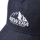 9FORTY A - Frame トラッカー Mountain Logo Spacer Mesh インディゴデニム【ニューエラアウトドア】 - 14307262 - OSFM | NEW ERA ニューエラ公式オンラインストア