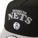 9FORTY A - Frame NBA Rhinestone ラインストーン ブルックリン・ネッツ ブラック グレーバイザー - 14667878 - OSFM | NEW ERA ニューエラ公式オンラインストア