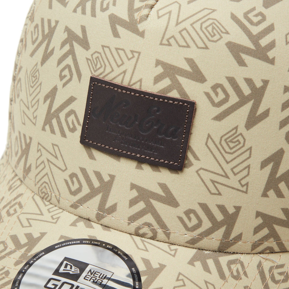 【ゴルフ】9FORTY A - Frame NEG Pattern レザーパッチ カーキ - 14326309 - OSFM | NEW ERA ニューエラ公式オンラインストア