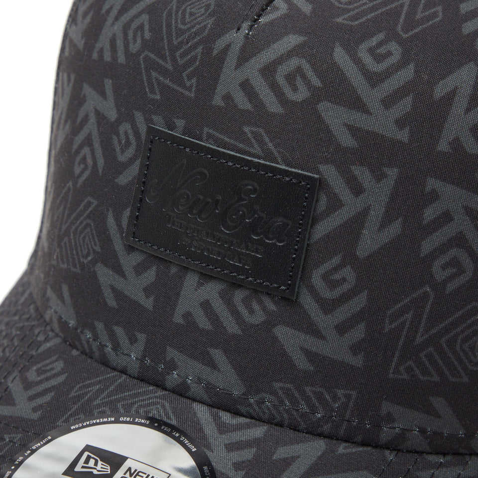 【ゴルフ】9FORTY A - Frame NEG Pattern レザーパッチ ブラック - 14326310 - OSFM | NEW ERA ニューエラ公式オンラインストア