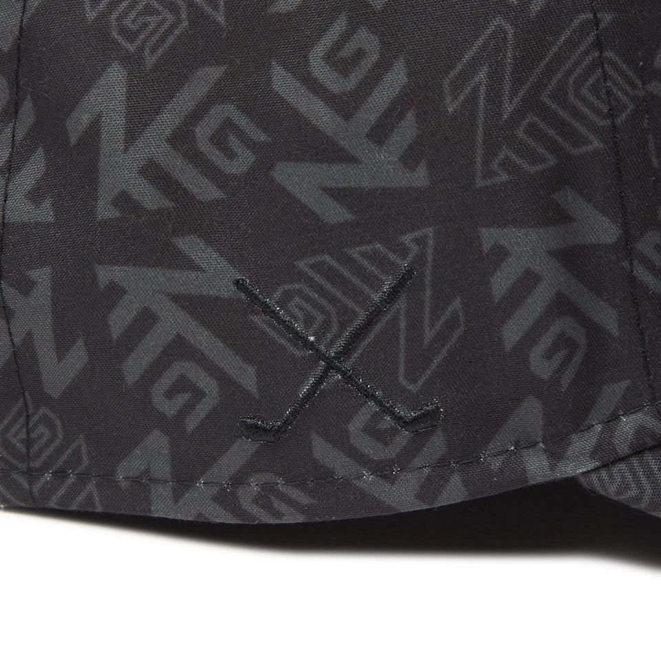 【ゴルフ】9FORTY A - Frame NEG Pattern レザーパッチ ブラック - 14326310 - OSFM | NEW ERA ニューエラ公式オンラインストア