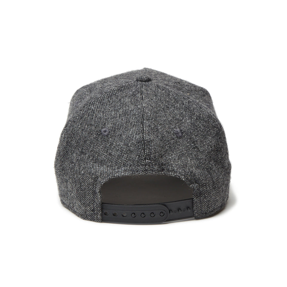 【ゴルフ】9FORTY A - Frame Nep Tweed ネップウール オールドロゴ グレー - 14326307 - OSFM | NEW ERA ニューエラ公式オンラインストア