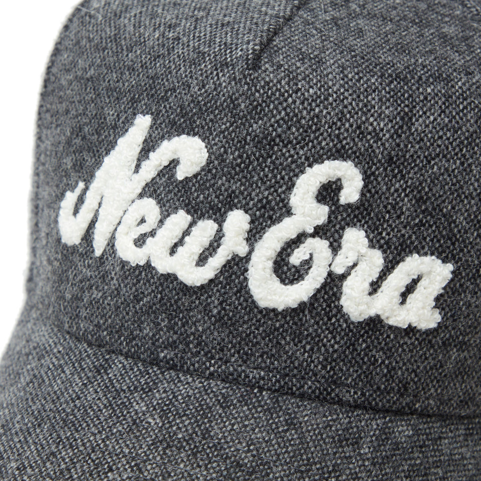 【ゴルフ】9FORTY A - Frame Nep Tweed ネップウール オールドロゴ グレー - 14326307 - OSFM | NEW ERA ニューエラ公式オンラインストア