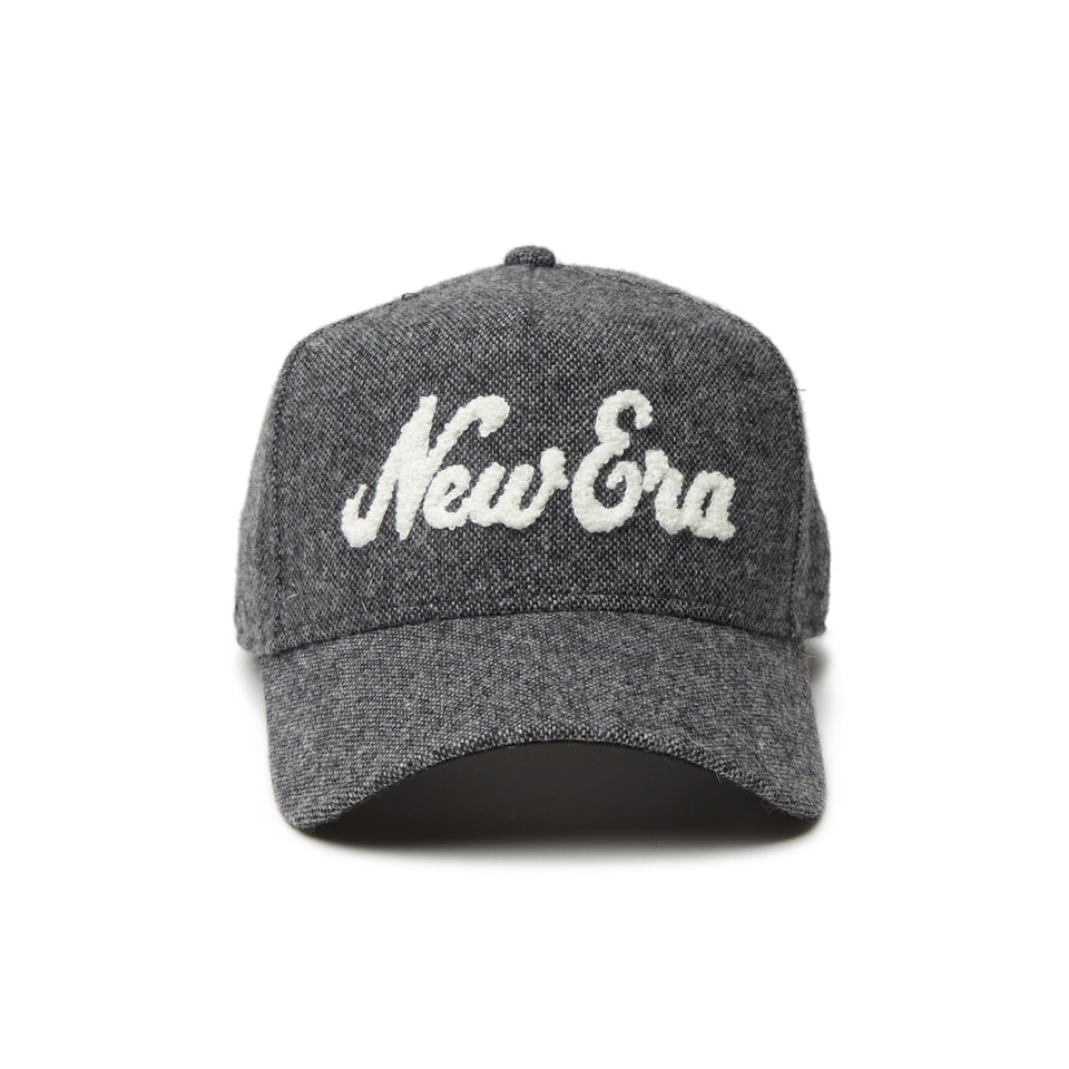 【ゴルフ】9FORTY A - Frame Nep Tweed ネップウール オールドロゴ グレー - 14326307 - OSFM | NEW ERA ニューエラ公式オンラインストア
