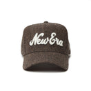 【ゴルフ】9FORTY A - Frame Nep Tweed ネップウール オールドロゴ ブラウン - 14326308 - OSFM | NEW ERA ニューエラ公式オンラインストア