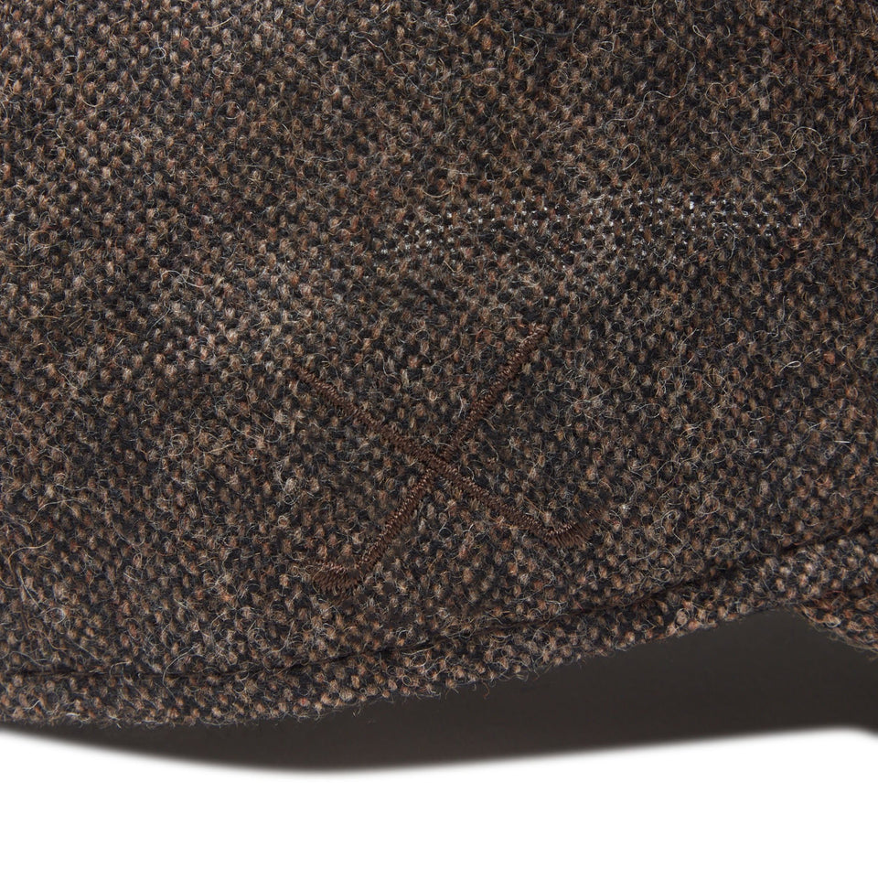 【ゴルフ】9FORTY A - Frame Nep Tweed ネップウール オールドロゴ ブラウン - 14326308 - OSFM | NEW ERA ニューエラ公式オンラインストア