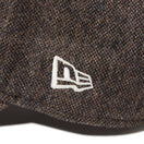 【ゴルフ】9FORTY A - Frame Nep Tweed ネップウール オールドロゴ ブラウン - 14326308 - OSFM | NEW ERA ニューエラ公式オンラインストア