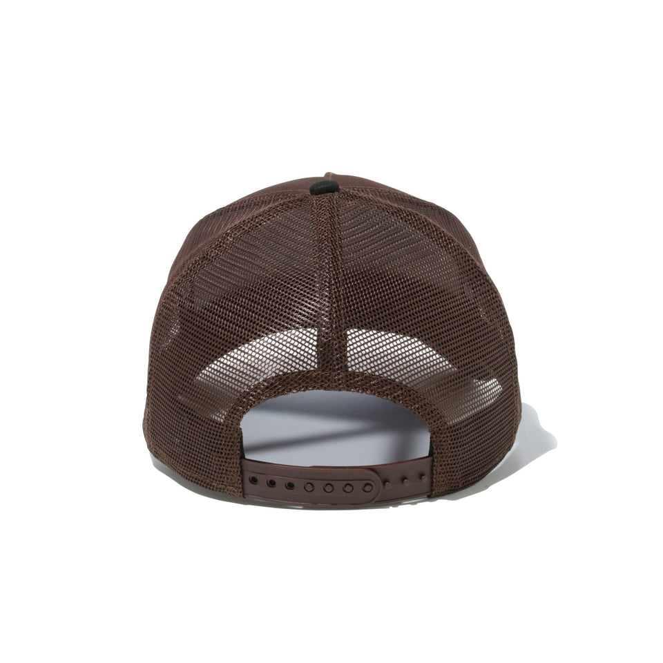 9FORTY A - Frame トラッカー NEW ERA 1920 アーチロゴ バーントウッド/ブラック - 14109694 - OSFM | NEW ERA ニューエラ公式オンラインストア