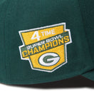 9FORTY A - Frame NFL Champions グリーンベイ・パッカーズ ダークグリーン - 14307493 - OSFM | NEW ERA ニューエラ公式オンラインストア