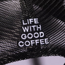 9FORTY A - Frame トラッカー NO COFFEE SS24 ブラック - 14387769 - OSFM | NEW ERA ニューエラ公式オンラインストア