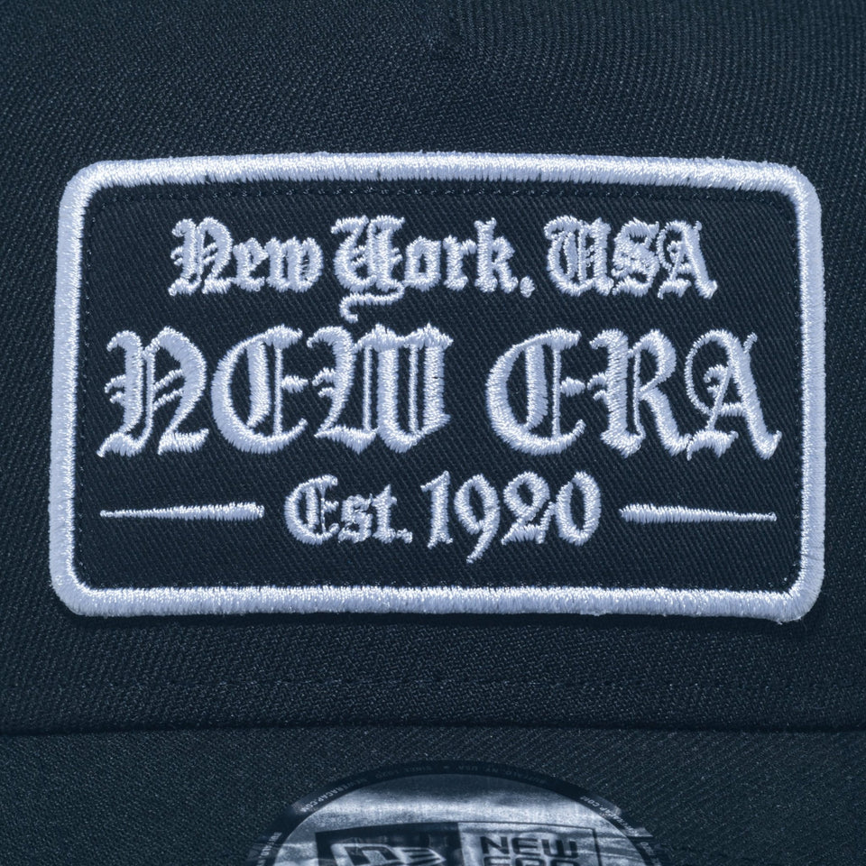 9FORTY A - Frame トラッカー Old English ブラック - 14743768 - OSFM | NEW ERA ニューエラ公式オンラインストア