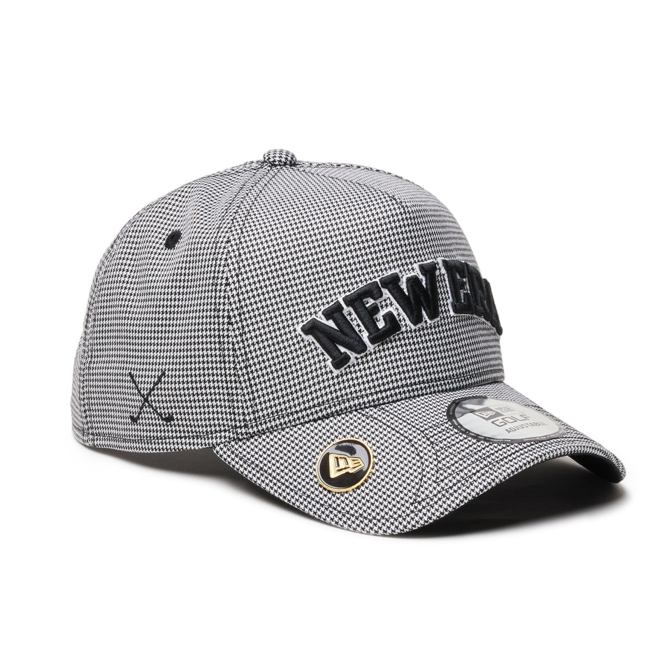 【ゴルフ】9FORTY A - Frame On Par Houndtooth ハウンズトゥース ブラック - 14326292 - OSFM | NEW ERA ニューエラ公式オンラインストア