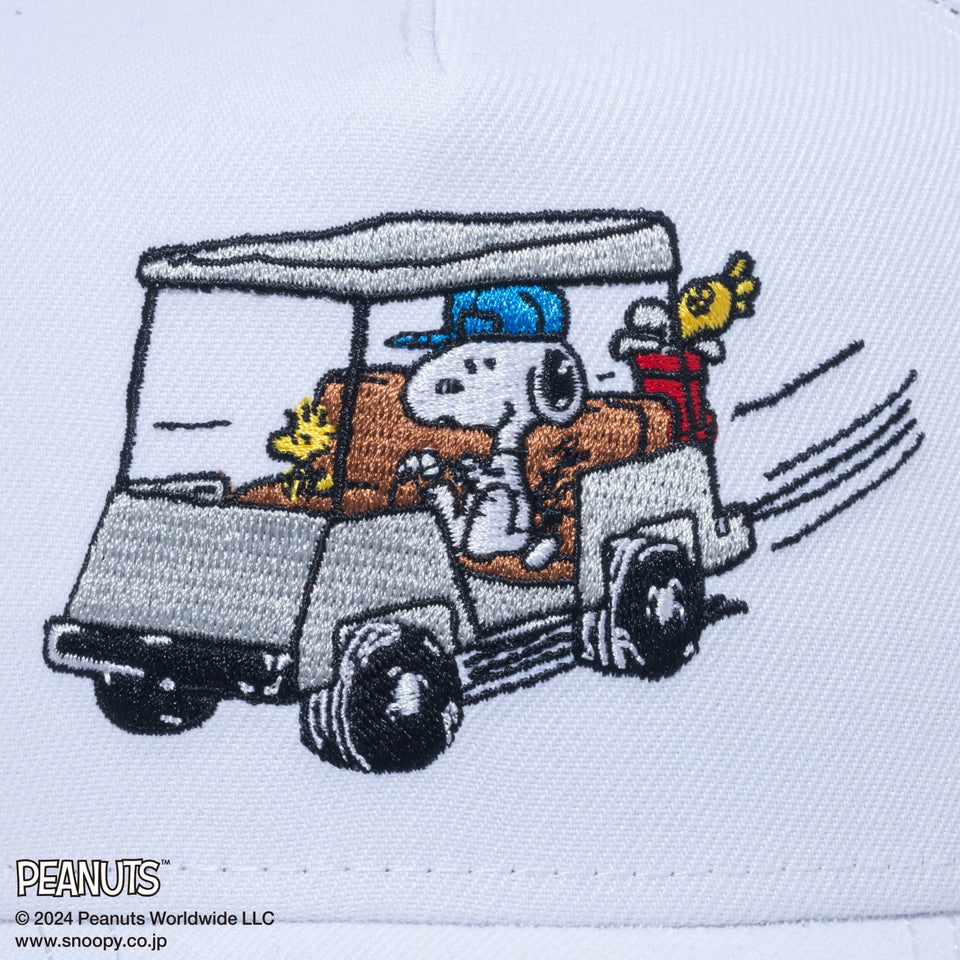 【ゴルフ】9FORTY A-Frame トラッカー On Par PEANUTS ピーナッツ ホワイト/グレー - 14124320-OSFM | NEW ERA ニューエラ公式オンラインストア