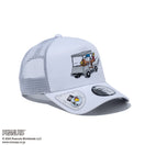 【ゴルフ】9FORTY A-Frame トラッカー On Par PEANUTS ピーナッツ ホワイト/グレー - 14124320-OSFM | NEW ERA ニューエラ公式オンラインストア