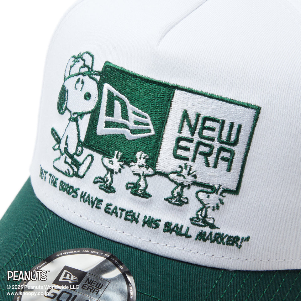 9FORTY A-Frame On Par PEANUTS ピーナッツ ボックスロゴ